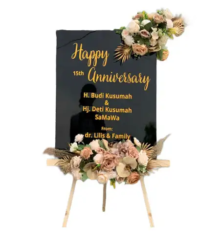 Papan Bunga Akrilik Pangandaran