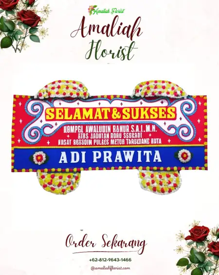 Papan Bunga Ucapan Selamat Pangandaran